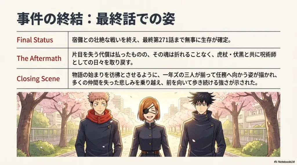 summary-of-nobara's-survival-until-final-chapter-271
