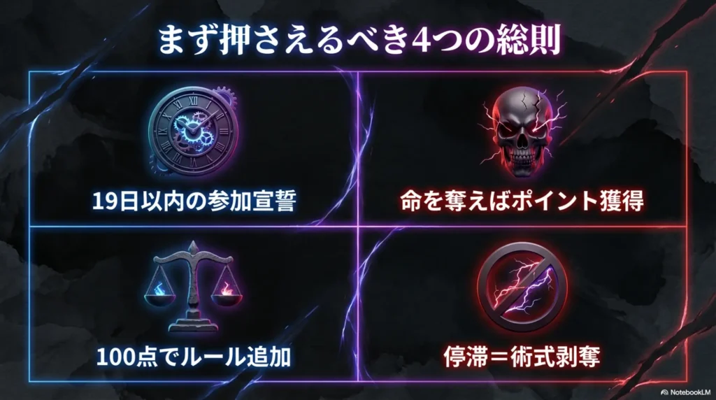 key-points-of-volume-18-explaining-death-contest-rules