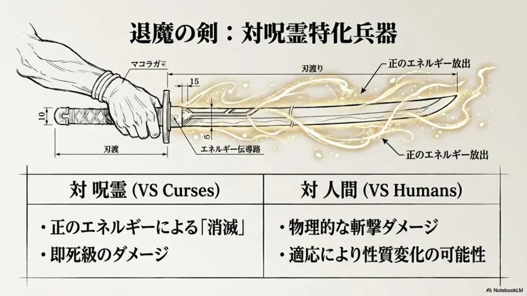 positive-energy-of-exorcism-sword-and-anti-cursed-spirit-properties