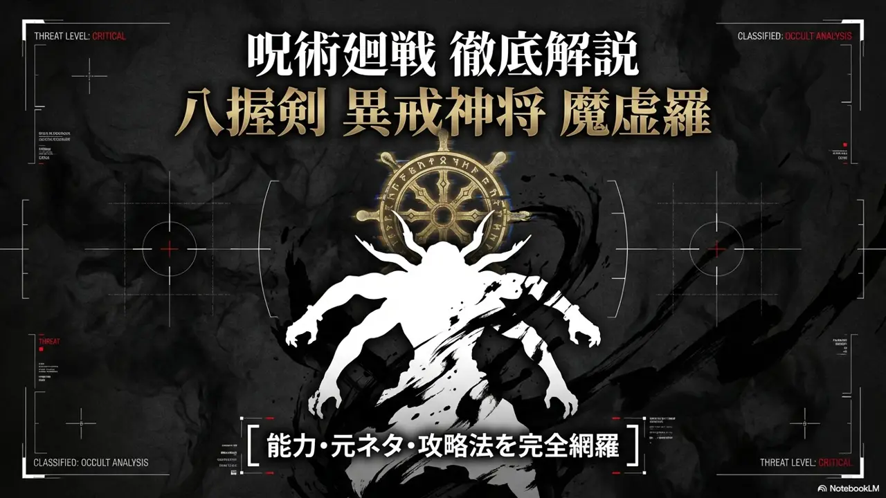 呪術廻戦の摩虎羅とは？最強の式神の能力を徹底解説