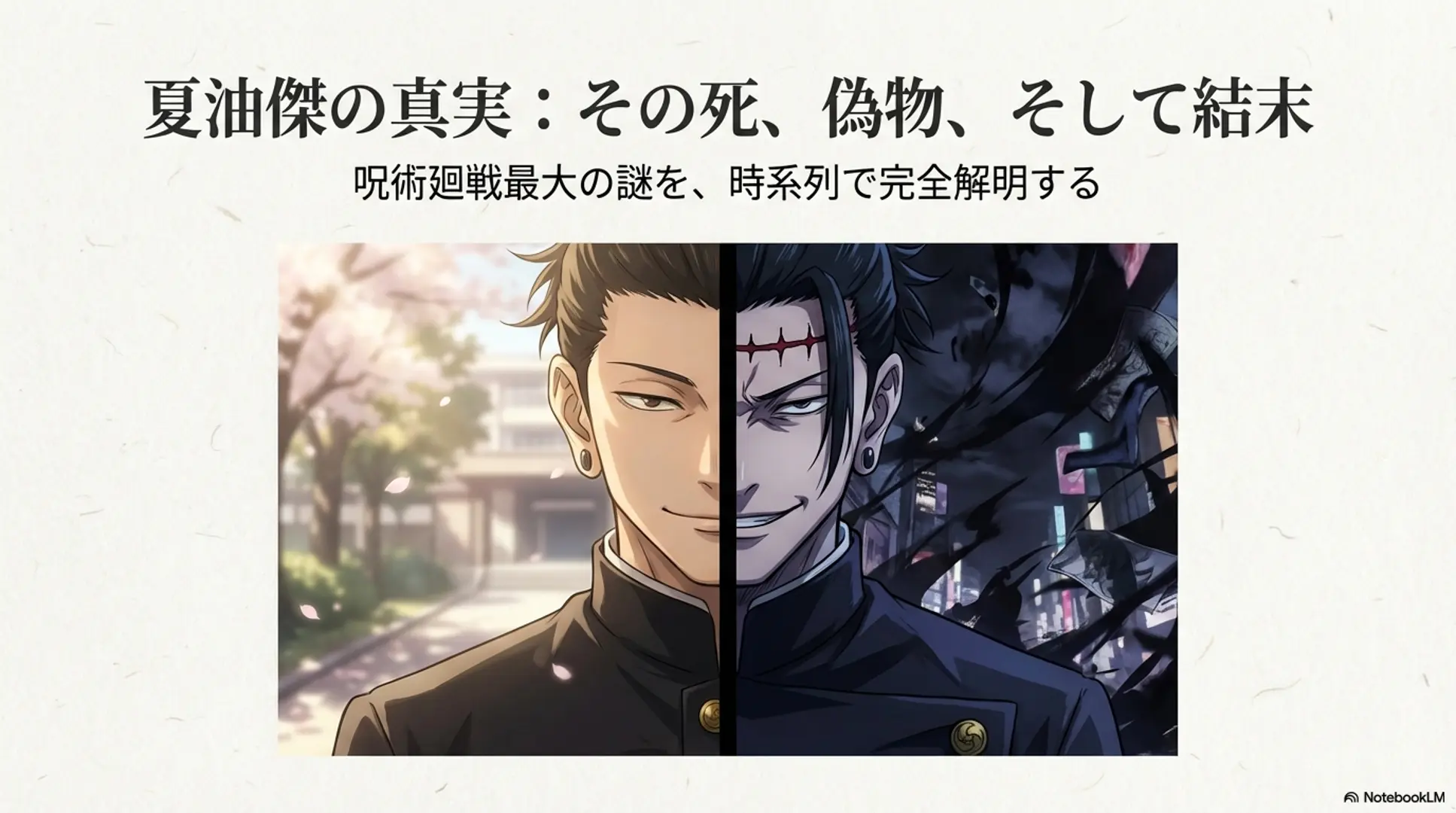 呪術廻戦の夏油の死亡はいつ？理由や正体、復活の真相を徹底解説